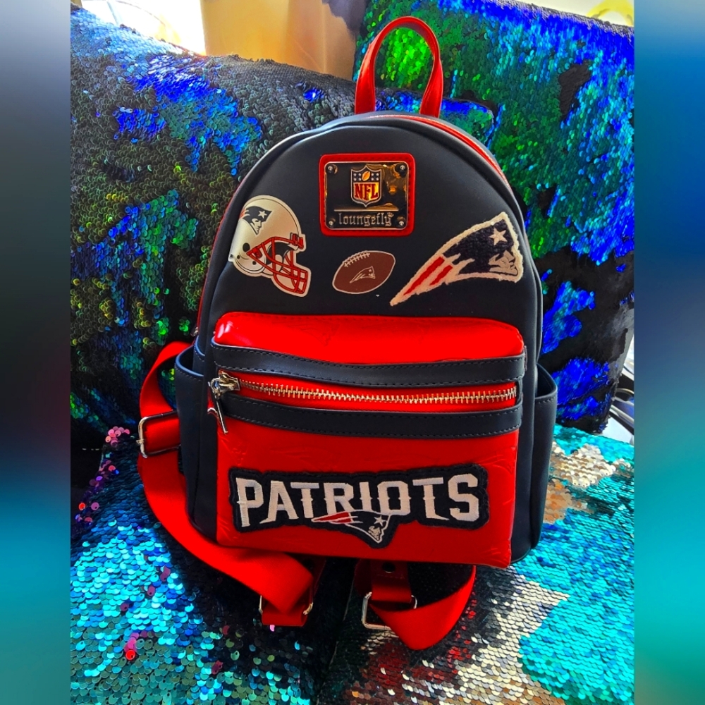 Patriots Loungefly Mini Backpack